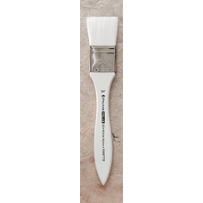 Pro Arte Polar White Nylon Brushes - Flat - 38mm (1.5")